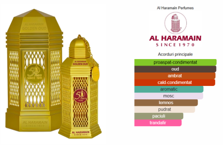 Al Haramain Golden Oud Apa de Parfum 100 ml Unisex | Eterna Beauty [2]