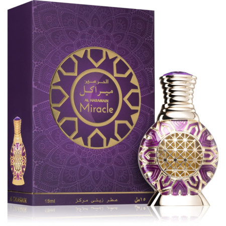 Al Haramain Miracle Unisex Apa de Parfum 15ml | Eterna Beauty [1]
