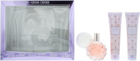 Ariana Grande Ari - Set Cadou (Apa de parfum 100 ml + Body Souffle 100 ml + Gel de dus 100 ml) Femei - Eterna Beauty [2]