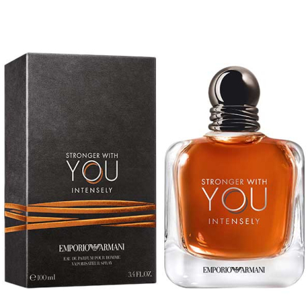 Armani Stronger With You Intensely - Apă de Parfum, 100 ml, Bărbați - imagine principală [1]