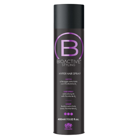 Fixativ - Bioactive Styling Hyper Hair Spray - Fixativ foarte puternic, 400 ml | Eterna Beauty