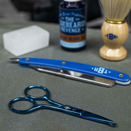 Bluebeards Revenge - Foarfecă pentru barbă și mustață, 9,5 cm [2]