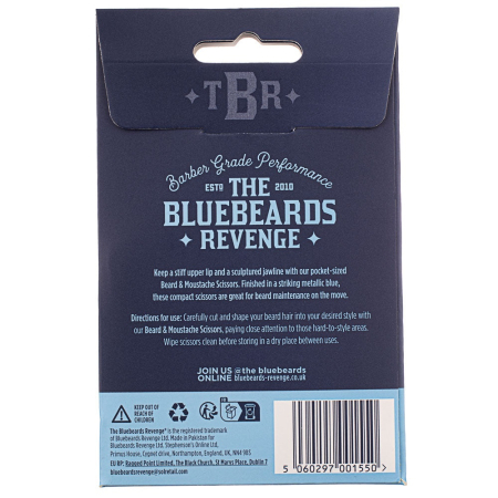 Bluebeards Revenge - Foarfecă pentru barbă și mustață, 9,5 cm [3]