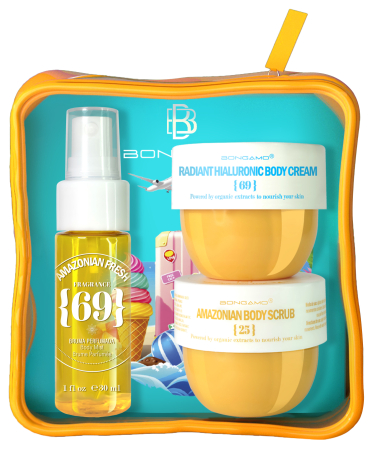 Seturi - Bongamo Radiant 69 Mini Set - set îngrijire corp, 3 produse - imagine produs
