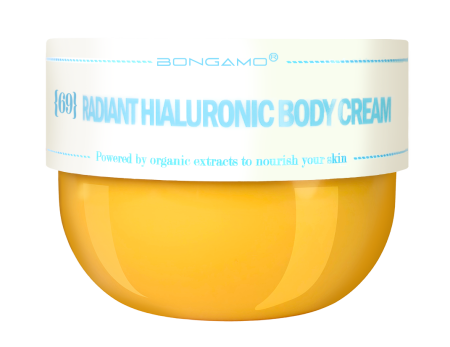 Crema corp - Bongamo Radiant Hialuronic Cream - cremă de corp cu acid hialuronic, 200 ml - imagine produs