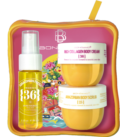 Seturi - Bongamo Rich 36 Mini Set - set îngrijire corp, 3 produse - imagine produs