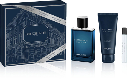 Seturi de Barbati - Boucheron Singulier - Set Cadou (Apa de parfum 100 ml + Apa de parfum 7.5 ml + Gel de dus 100 ml) Barbati - Eterna Beauty
