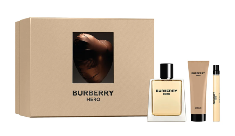 Lemnos - Set Burberry Hero Apa de Toaleta 100 ml Barbati + Gel de Dus 75 ml + Apa de Toaleta 10 ml | Eterna Beauty
