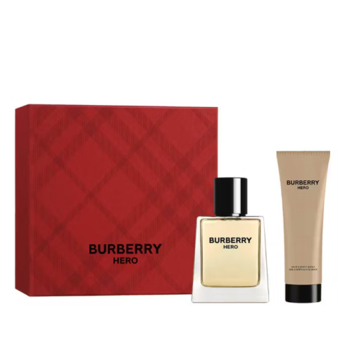 Lemnos - Set Burberry Hero Barbati Apa de Toaleta 50  ml + Gel de dus 75 ml | Eterna Beauty