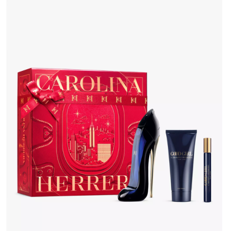 Seturi Cadou - Carolina Herrera Good Girl - Set cadou (Apă de Parfum, 80 ml + Loțiune de corp, 100 ml + Apă de Parfum, 10 ml), Femei