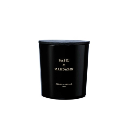 Lumânări parfumate - Cereria Mollá Basil & Mandarin - Lumânare parfumată XL, 600 g - imagine principală