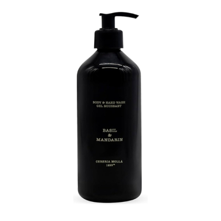 Sapun Lichid - Cereria Mollá Basil & Mandarin - Săpun lichid parfumat, 500 ml - imagine principală