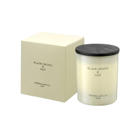 Lumânări parfumate - Cereria Mollá Black Orchid & Lily - Lumânare parfumată, 230 g - imagine principală