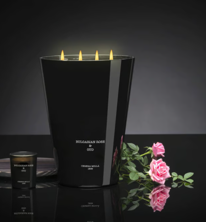 Cereria Mollá Bulgarian Rose & Oud - Lumânare parfumată XXL, 3,5 kg - imagine principală [2]