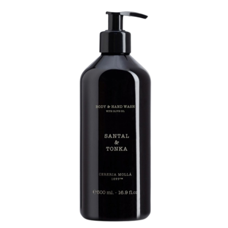 Sapun Lichid - Cereria Mollá Santal & Tonka - Săpun lichid parfumat, 500 ml - imagine principală