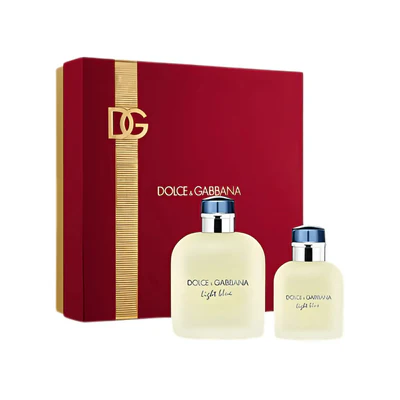 Acvatic - Dolce Gabbana Light Blue Set Cadou: Apa de Toaleta 125 ml + Apa de Toaleta 40 ml Barbati | Eterna Beauty
