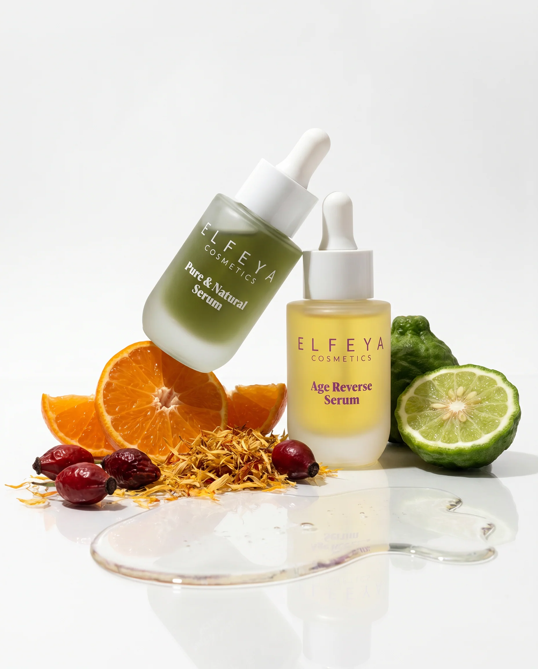 Elfeya Cosmetics Age Reverse Longevity Serum cu Rosehip - serum facial anti-age, 30 ml - imagine principală [7]