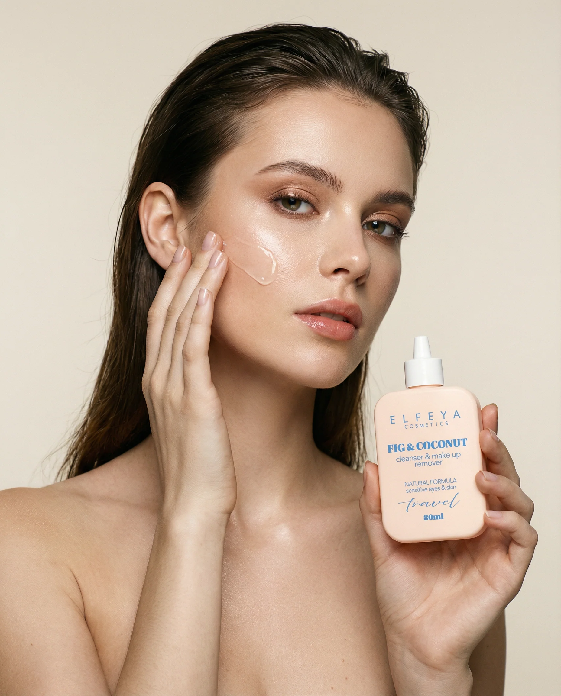 Elfeya Cosmetics Cleansing Gel Make-Up Remover - gel de curățare și demachiere, 80 ml - imagine principală [3]