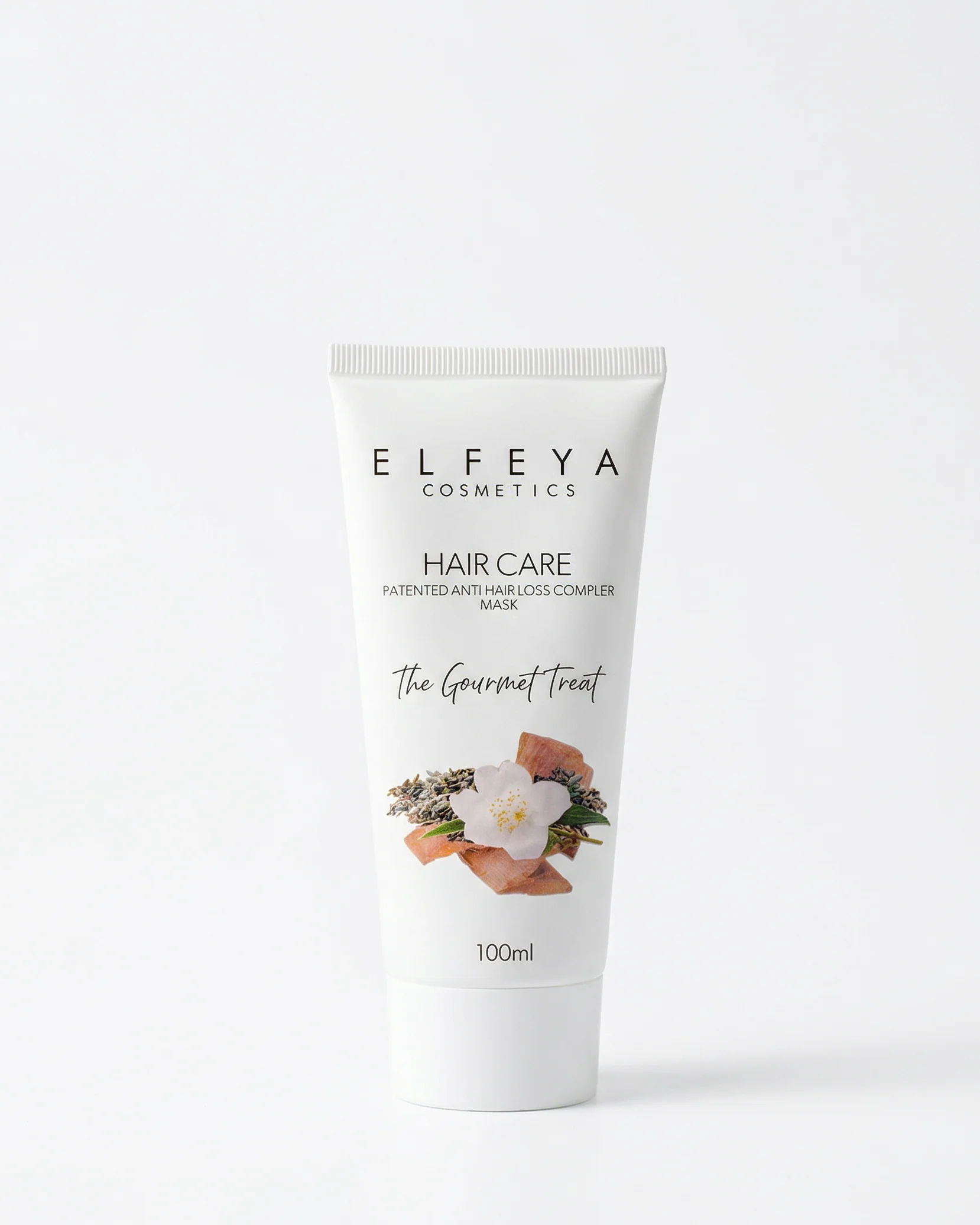 Tratamente și Măști pentru Păr - Elfeya Cosmetics Gourmet Aroma Anti-Hair Loss Mask cu pyridoxine și biotină - mască pentru păr, 300 ml - imagine principală