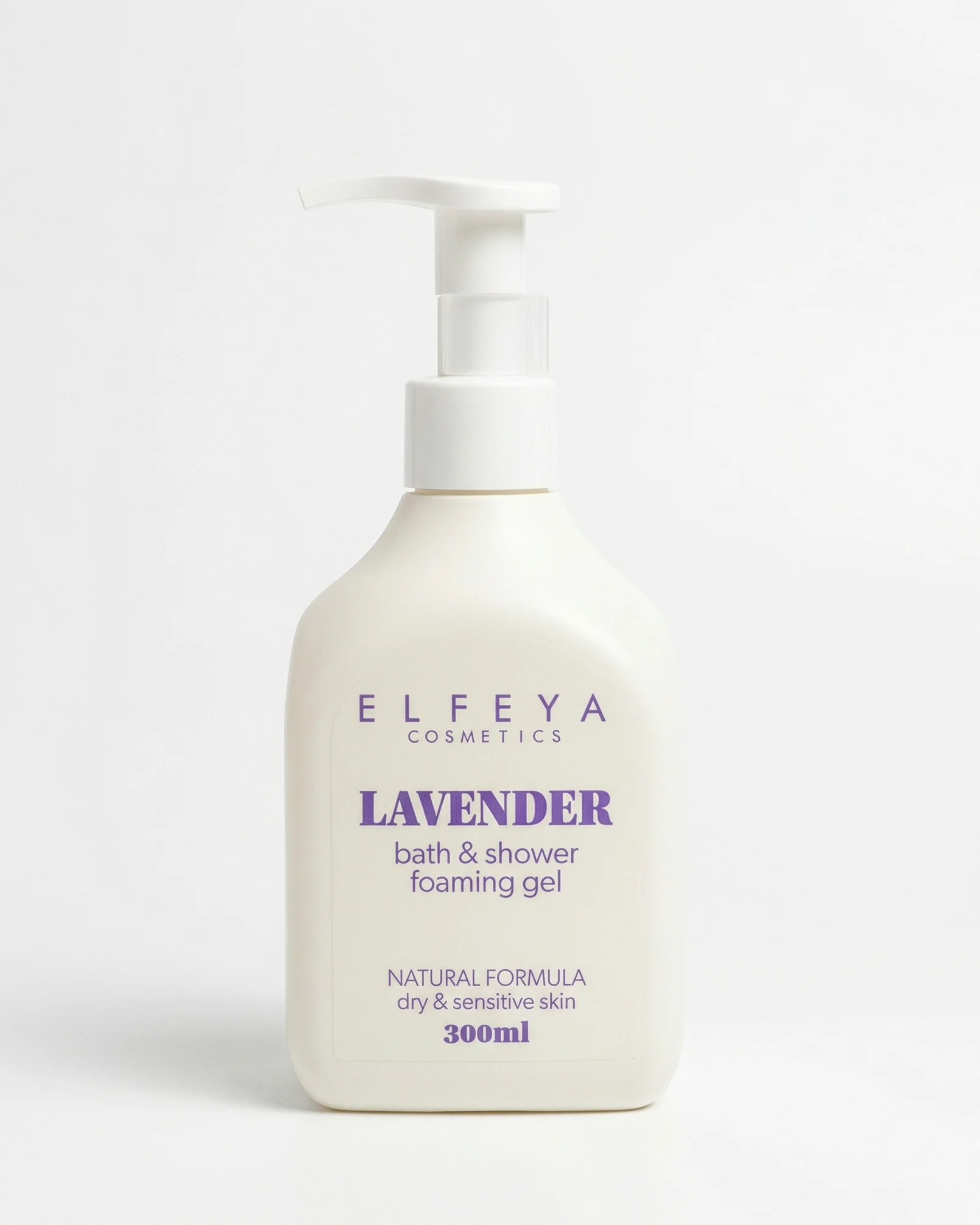 Îngrijire Personală - Elfeya Cosmetics Lavender Soothing Shower Gel cu Wheat Protein - gel de duș calmant, 300 ml - imagine principală