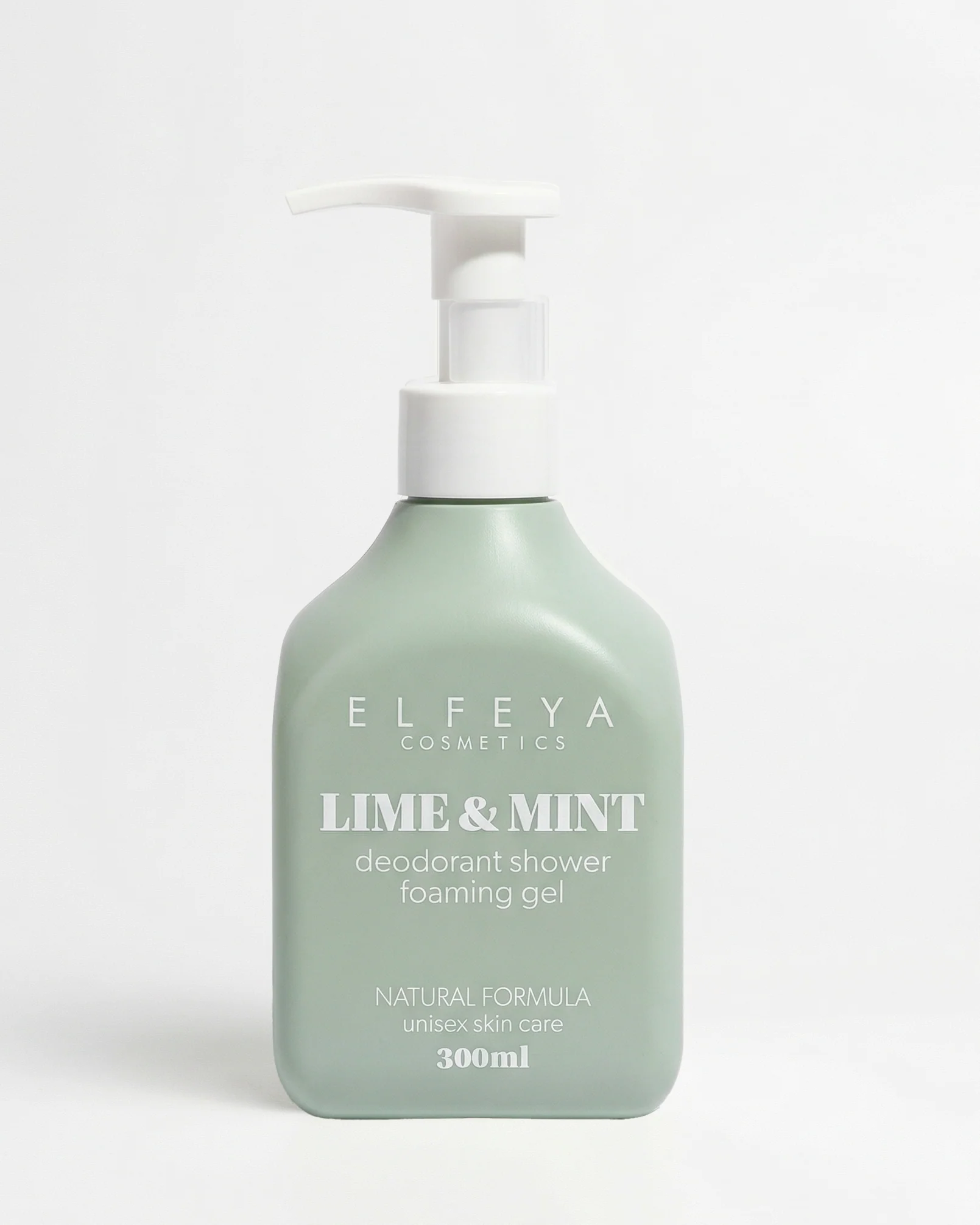Îngrijire Personală - Elfeya Cosmetics Lime & Mint Deodorizing Shower Gel cu Aloe Vera - gel de duș revigorant, 300 ml - imagine principală