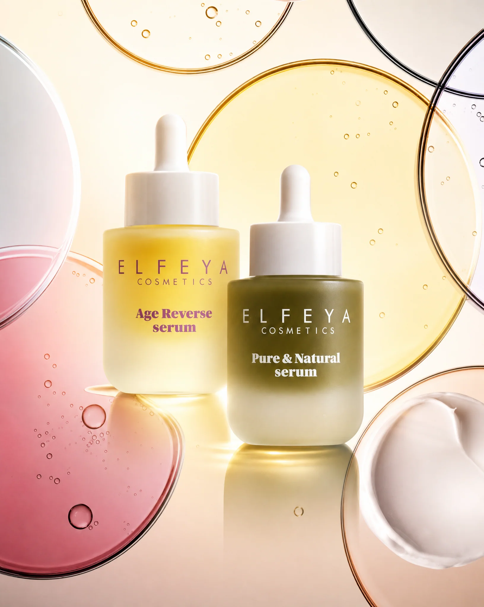 Elfeya Cosmetics Pure & Natural Acne Care Serum cu Tea Tree Oil - serum pentru ten cu imperfecțiuni, 30 ml - imagine principală [3]