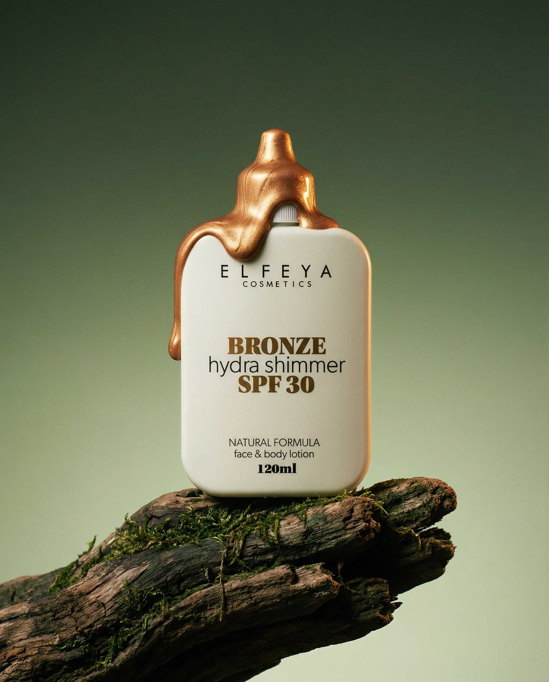 Protecție solară - Elfeya Cosmetics SPF 30+ Mineral Bronze Face & Body Milk - lapte mineral cu protecție solară pentru față și corp, 120 ml - imagine principală