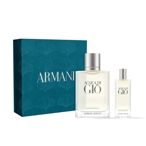 Aromatic - Giorgio Armani Acqua Di Gio Set Cadou: Apa de Toaleta 100 Ml + Apa de Toaleta 15 Ml Barbati | Eterna Beauty