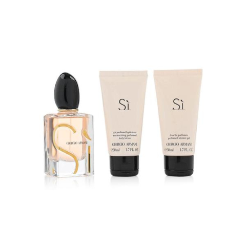 Giorgio Armani Si Set Cadou: Apa de Parfum 50 Ml + Lotiune Corp 50 Ml + Gel Dus 50 Ml Femei | Eterna Beauty [2]