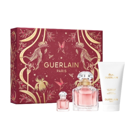 Seturi Cadou - Guerlain Mon Guerlain Set Cadou ( Apa de parfum 50 ml + Apa de parfum 5 ml + Lotiune corp 75 ml ) Femei - Eterna Beauty