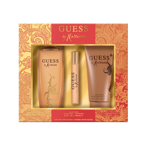 Seturi de Femei - Guess By Marciano - Set Cadou (Apa de parfum 100 ml + Apa de parfum 15 ml + Lotiune corp 200 ml) Femei - Eterna Beauty