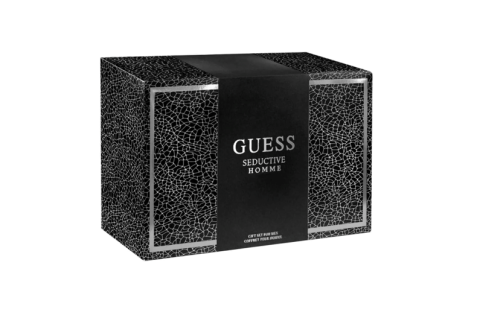 Guess Seductive - Set Cadou (Apa de toaleta 100 ml + Gel de dus 100 ml + Spray de corp 226 ml + Geanca cosmetice Barbati - Eterna Beauty [1]