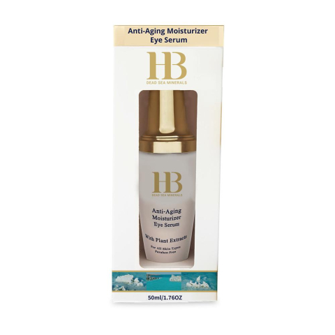 Facial - HB Anti-Aging Moisturizing Eye Serum - Serum contur ochi, 50 ml, Unisex - Eterna Beauty