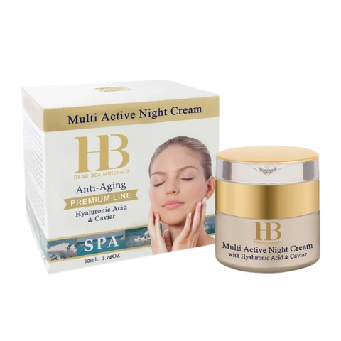 HB Multi-Active Night Cream with Hyaluronic acid and Caviar Extract Crema de noapte 50 ml Femei - Eterna Beauty [3]
