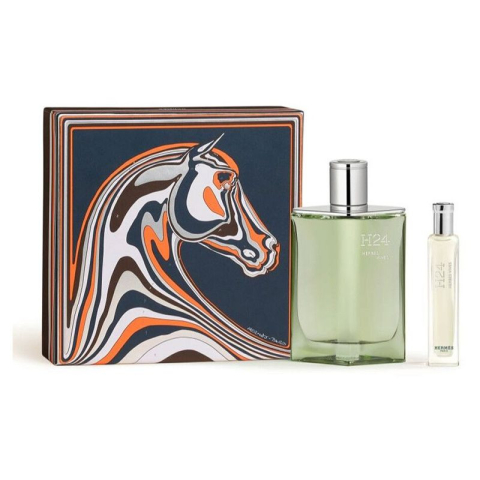 Seturi Cadou - Hermes H24 Herbes Vibes Set Cadou: Apa de Parfum 100 Ml + Apa de Parfum 15mlBarbati | Eterna Beauty