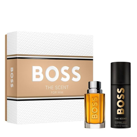 Condimentat - Hugo Boss The Scent Set Cadou (Apa de Toaleta 50 ml + Deodorant 150 ml) Barbati - Eterna Beauty