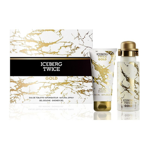 Iceberg Twice Gold - Set Cadou (Apa de toaleta 125 ml + Gel de dus 100 ml) Barbati - Eterna Beauty