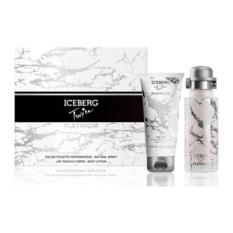 Fresh - Iceberg Twice Platinum - Set Cadou (Apa de toaleta 125 ml + Gel de dus 100 ml) Femei - Eterna Beauty