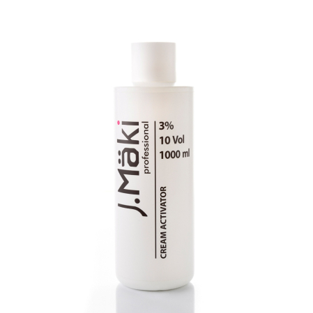 Oxidanti - J.Maki Professional ActivatorCream 10 vol / Oxidant crema 3% 1000 ml - Eterna Beauty