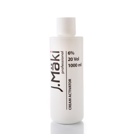Oxidanti - J.Maki Professional ActivatorCream 20 vol / Oxidant crema 6% 1000 ml - Eterna Beauty