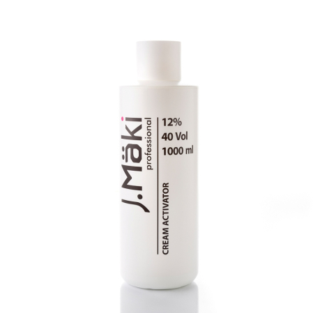 Oxidanti - J.Maki Professional ActivatorCream 40 vol / Oxidant crema 12% 1000 ml - Eterna Beauty