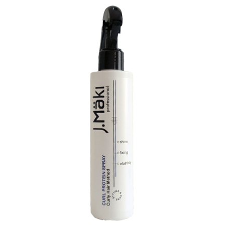 Spray - J.Maki Professional Care & Styling Curl Protein Spray Cyrly Hair Method  Spray Protectie Pentru Bucle 175ml - Eterna Beauty