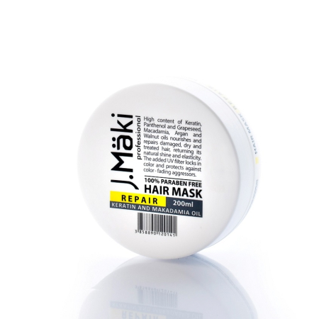 Masca - J.Maki Professional Repair  Masca par deteriorat 200 ml - Eterna Beauty
