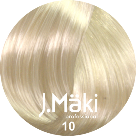 Vopsea de Par - J.Maki Professional Vopsea permanenta 10/Blond extra deschis 60ml - Eterna Beauty