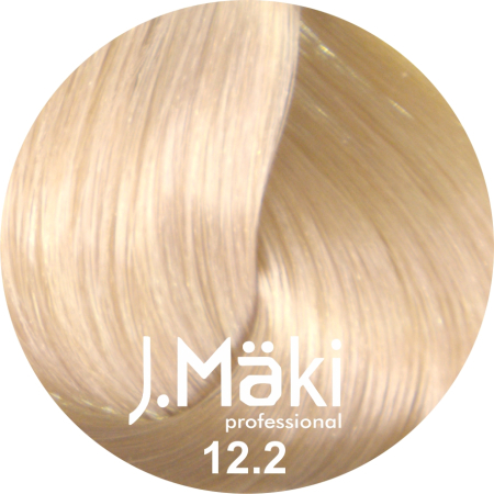 Vopsea de Par - J.Maki Professional Vopsea permanenta 12.2/Blond perlat super deschis Super Blond 60ml - Eterna Beauty
