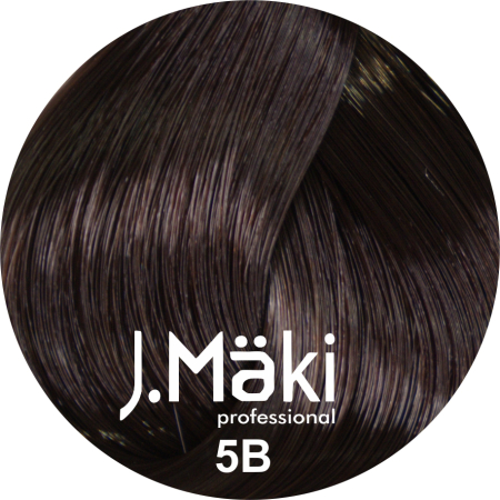Vopsea de Par - J.Maki Professional Vopsea permanenta 5B/Saten cacao deschis 60ml - Eterna Beauty