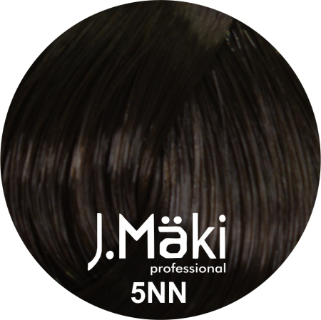 Vopsea de Par - J.Maki Professional Vopsea permanenta 5NN/Castaniu deschis intens 60ml - Eterna Beauty