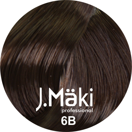 Vopsea de Par - J.Maki Professional Vopsea permanenta 6B/Blond mocha inchis 60ml - Eterna Beauty