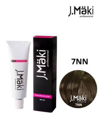 Colorare păr - vopsele și produse pentru colorare - Vopsea permanentă J.Maki 7NN Blond intens 60 ml