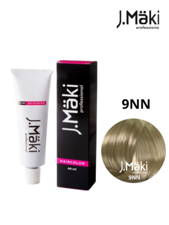 Vopsea de Par Permanenta - Vopsea permanentă J.Maki 9NN Blond foarte deschis intens 60 ml